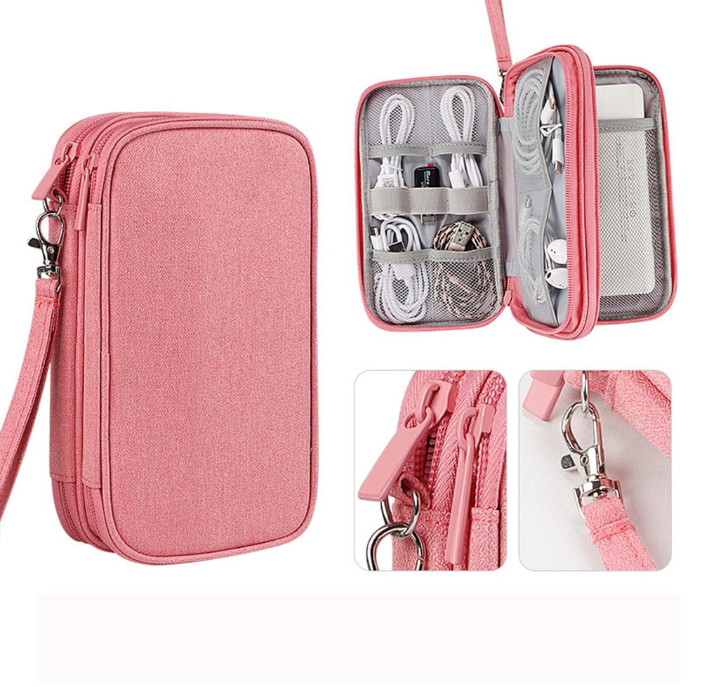 Electronic Organizer 3 Compartments Travel Cable Organizer Bag Pouch electronic-organizer-3-compartments-travel-cable-organizer-bag-pouch