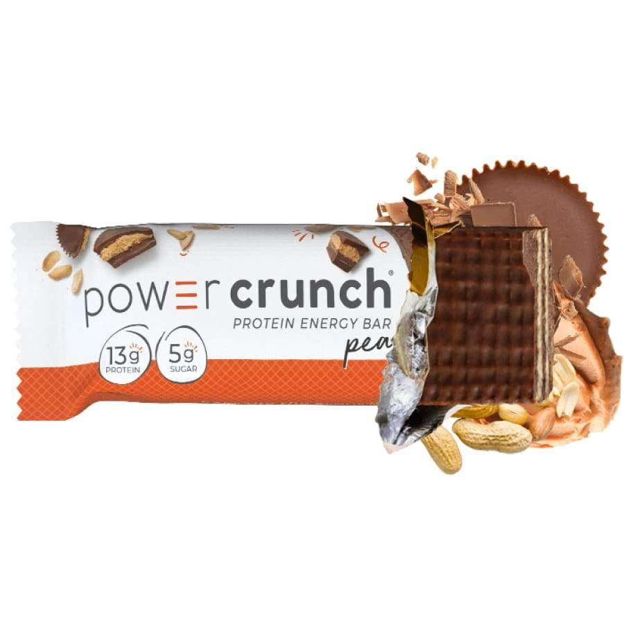 Power Crunch Protein Energy Wafer Bar – Peanut Butter Fudge (12-Pack)