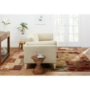 Home Dynamix Tribeca Amelia Contemporary Geometric Floral Area Rug, Beige/Brown, 3 Piece Set