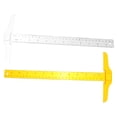 thumbnail image 3 of Healifty 2-Pack Double-Sided Plastic Rulers for Precise Drawing, Drafting, Measuring, and Crafting Tools, 3 of 8