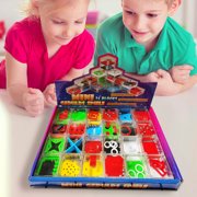 YUNAFFT Mini Cube Puzzle Box Set, Brain Game Maze Puzzle Box 3D Three-Dimensional Ball Maze Funny and Cool Brain Teasers