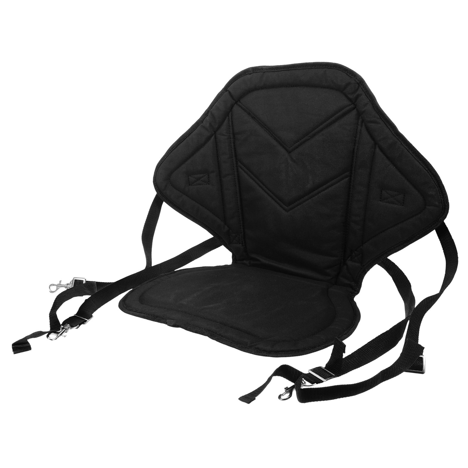 FOMIYES Comfortable Kayak Backrest Ergonomic Design Durable Black Oxford
