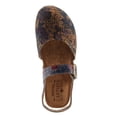 thumbnail image 3 of Spring Step L’Artiste Women's Koraline Mary Jane Flat Shoes – Hand Painted Floral Leather, Cushioned Microsuede Footbed, Adjustable Ankle Strap, 2″ Cork Wedge Heel, 3 of 8