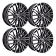 thumbnail image 1 of Rines 15 IMP WHEELS 5X100 COLOR Negro para Vento JETTA GOLF COROLLA ESTRATUS, 1 of 2