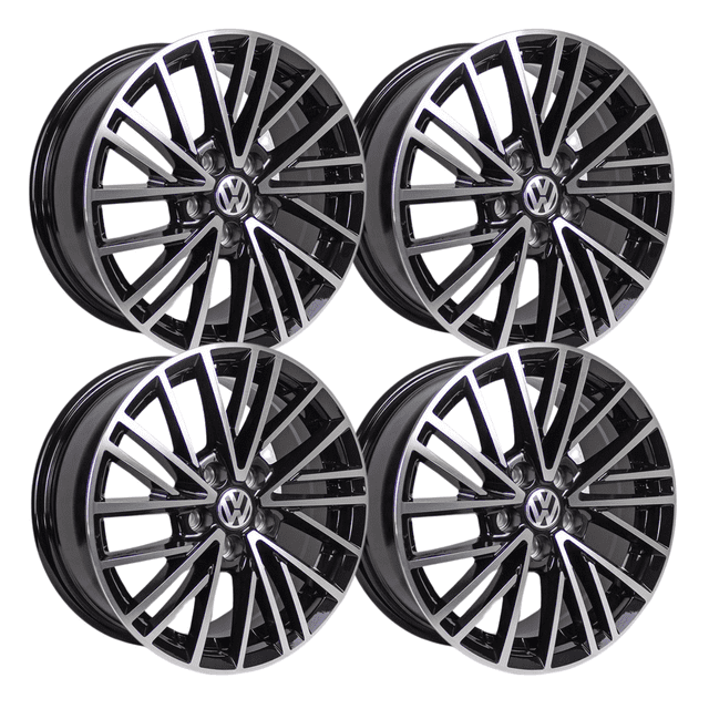 Rines 15 IMP WHEELS 5X100 COLOR Negro para Vento JETTA GOLF COROLLA ESTRATUS