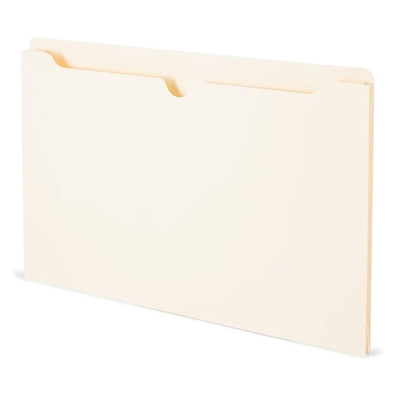 440374 Manila File with Reinforced Tab Legal 2-Inch Expansion 50/Box