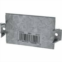 Simpson Strong-Tie 3 in. H X 0.4 in. W X 1.5 in. L Galvanized Steel Nail Stop