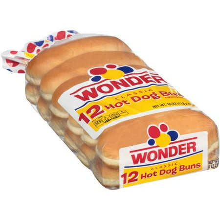Wonder Bread Hot Dog Buns Wonder Bread Hot Dog Buns