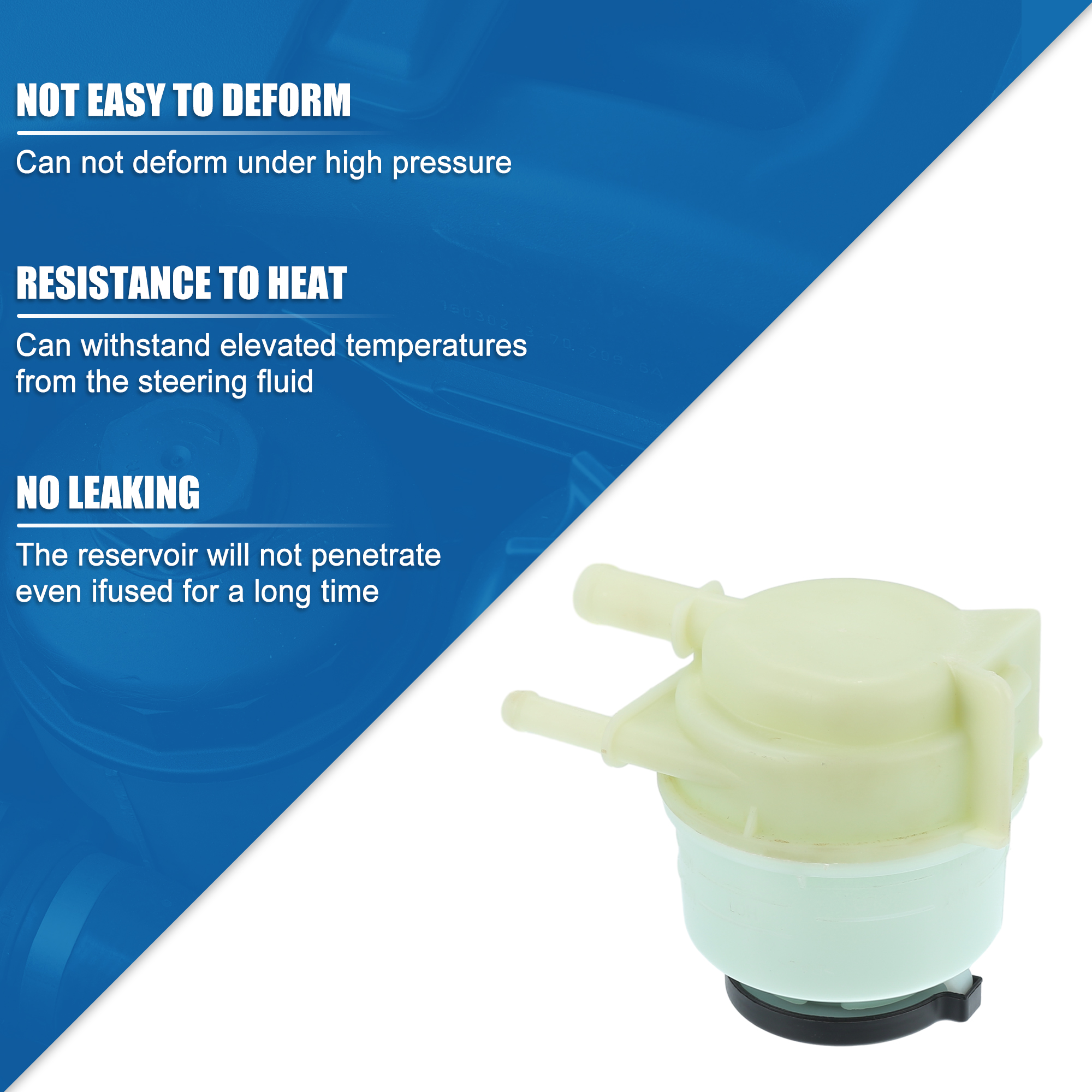 Unique Bargains Automotive Power Steering Reservoir No.4436006030 for Toyota Camry 2002-2011 for Toyota Avalon 2005-2012