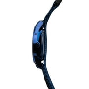 Wonder Nation Boys Round LED Dial Shark Print Velcro Kids Digital Watch، Blue