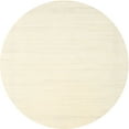 thumbnail image 1 of Ahgly Company Indoor Round Contemporary Peach Beige Solid Area Rugs, 7' Round, 1 of 6
