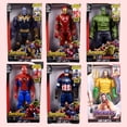 thumbnail image 2 of En stock Figuras de acción de 30 cm de Marvel Super Heroes Avengers Thanos Black Panther Captain America Thor Antman Hulkbuster Hulk de 12", 2 of 5