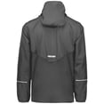 thumbnail image 2 of Holloway Sportswear L Packable Full Zip Jacket Carbon 229582, 2 of 5