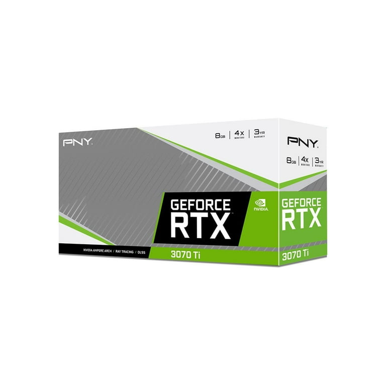 PNY GeForce RTX™ 3070 Ti 8GB VERTO Triple Fan Graphics Card 