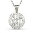 thumbnail image 4 of Better Jewelry .925 Sterling Silver Zodiac Sign Necklace, 4 of 13