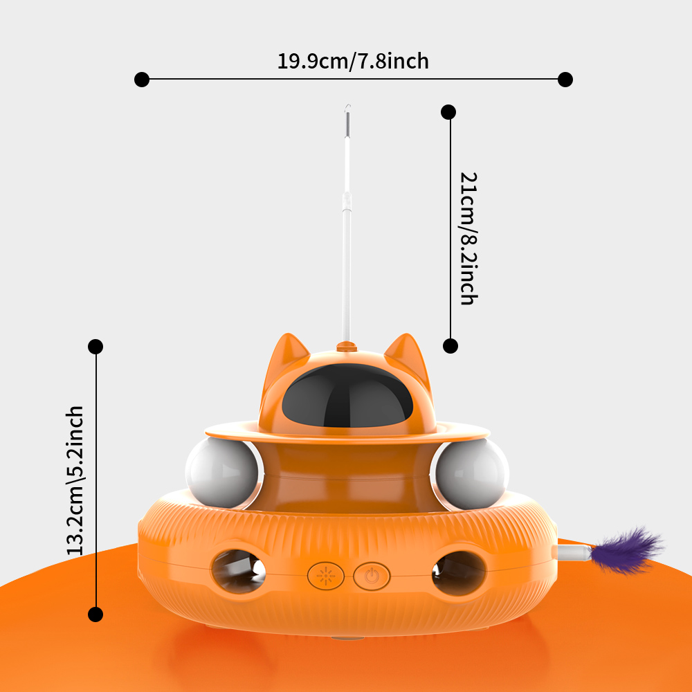 Cornmi 4-in-1 Interactive Cat Toy, USB Rechargeable photo 7