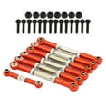 thumbnail image 3 of Esquirla Ensemble Complet de Bouchons de Tringle pour RC 1/10 Slash 2WD Court Rouge, 3 of 6