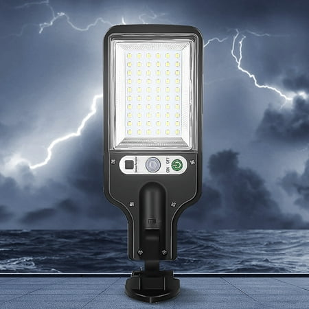 

Xewsqmlo Solar Front Door Wall Lamp 3 Modes Motion Sensor Street Lamp for Patio Courtyard