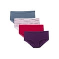 Women's No Ride Up Boyshort Panties 4 Pack