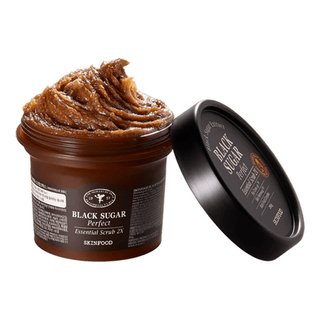 SKINFOOD BLACK SUGAR PERFECT ESSENTIAL SCRUB 2X (R23) 210g