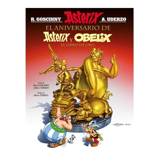 El Aniversario de Asterix y Obelix 34 Hachette Livre Rene Goscinny