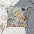 thumbnail image 2 of PHYHOO Spring Pillow Covers,Floral Butterfly Decorations Farmhouse Pillow Case Decor for Sofa Couch, 2 of 5
