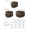thumbnail image 2 of Farmhouse Wooden Small Toaster Cover 2 Slice, Kitchen Appliance Covers, Old Vintage Antique Time Cottage Scene Toaster Oven Cover with Loop, Bread Machine Cover Polyester Dust Cover Protection, 2 of 4