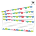 thumbnail image 3 of Creative Teaching Press Rainbow Drops Name Plates, 9-1/2" x 3-1/4", 36 Per Pack, 6 Packs, 3 of 5