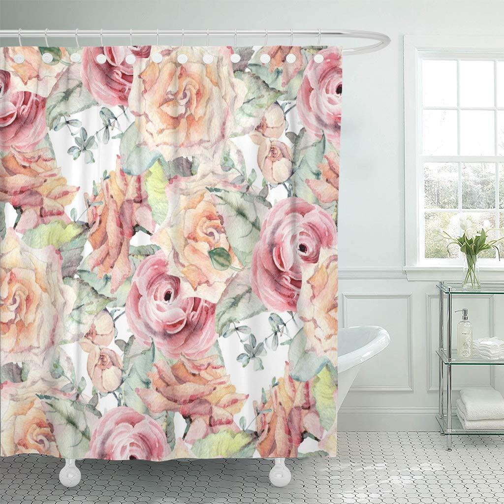 KSADK Watercolor Flower Elegant with Wterolor Bouquets Used Design