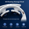 thumbnail image 2 of Verticlear Pro Neck Device 2.0 Neck Massager Upgraded with Heat, Electric Pulse Neck Massager for Pain Relief, Wireless Neckology Intelligent Massager (1 Pc), 2 of 9