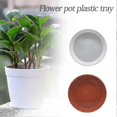 thumbnail image 4 of 10pcs 10sizes Plastic Round Shape Home Garden Flower Pot Planter Tray Saucers-DF, 4 of 5