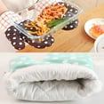 thumbnail image 5 of Oven Mitts,Heat Resistant Kitchen Oven Gloves,Heat Resistant Non-Slip Gloves,Extra Long Flexible Thick Mitts For Kitchen,Cooking,Baking,Barbecue,one pair, 5 of 5