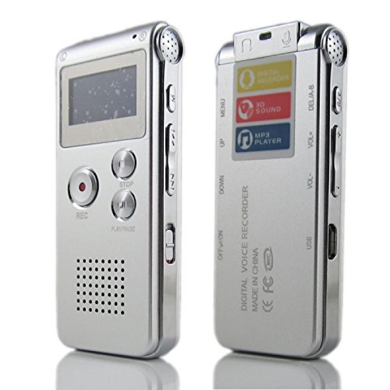 jdeal digital mini portable rechargeable 8gb digital audio voice