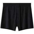 thumbnail image 1 of Aayomet Boxeurs Courts pour Hommes Coupe Classique Décontractée Extensible (Noir, G), 1 of 4