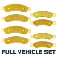 thumbnail image 4 of Can-Am Maverick R 2024-2025 Front & Rear Brass Brake Pad Set, 4 of 12