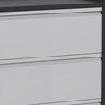 thumbnail image 5 of AOBABO Steel Rolling Tool Storage Chest 3 Drawer Cabinet, Black/Grey, 5 of 8