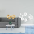 thumbnail image 2 of Tirador De Latón Con Forma De Lazo Para Muebles, Cajón De Cocina, Armario, Cómoda, Fácil De Instalar, Tirador De Lazo Para Baño, Adhesivos De Pared De Peces Para Espejo Acrílico,, 2 of 8