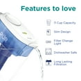 PUR PLUS 11 Cup Water Pitcher Filtration System, W 11.4" x H 10.4" x L