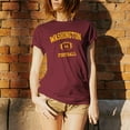 thumbnail image 6 of Washington Classic Football Arch Basic Cotton T-Shirt - 2X-Large - Garnet, 6 of 6
