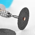 thumbnail image 3 of Cutting Wheel Set Wear Resistant Cutting Disc Kit Sharp Circular Saw Blade Set Professional Rotary Tool Accessories with Rod for Cutting Wood Plastic Metal Glass, 3 of 11