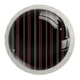 thumbnail image 1 of 4 Pcs Red Navy White Stripes Knobs for Kitchen Cabinet Cupboard Dresser Bookcase Drawer Pulls Handles Round Home Decor, 1 of 8
