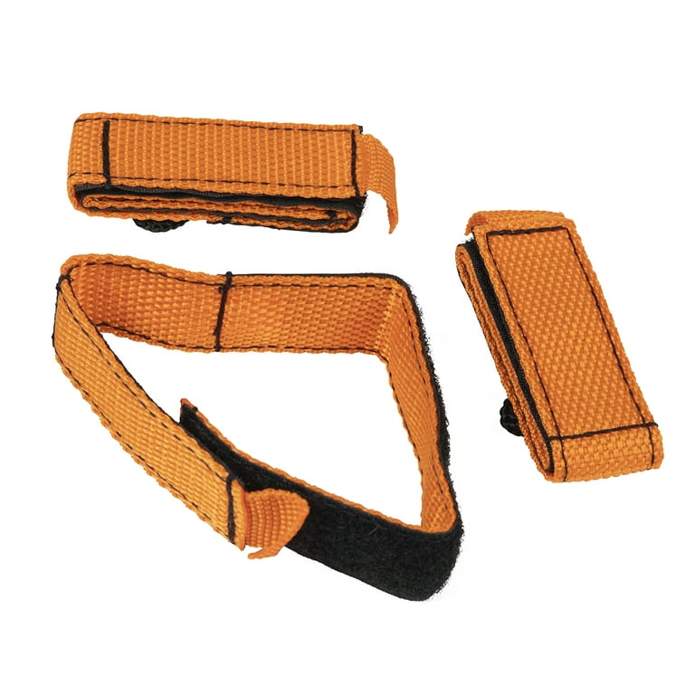 Ozark Trail Adjustable 3-Pack Boat & Marine Rope Wraps. 12 inch long to fit  various rod sizes. 