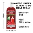 thumbnail image 4 of Shampoo VivoNatural 500 ml Extracto de Chile, 4 of 6