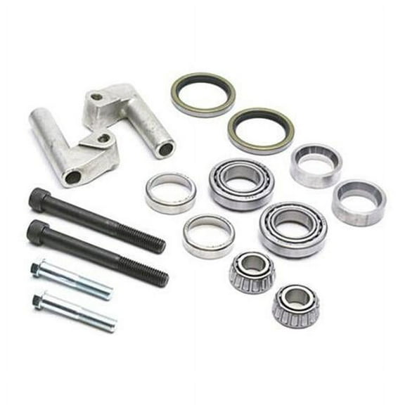 Basic Kit 1974-80 Mustang II Brakes to 1949-54 Chevy Spindles, Steel