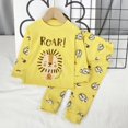 thumbnail image 1 of Pijamas de Navidad para niños y niñas de 1 a 10 años, ropa de dormir de manga larga con dibujos de dinosaurios, ropa de dormir para niños, pijamas de algodón para Otoño e Invierno, 1 of 4