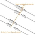 thumbnail image 2 of 10ft Extension Cable for Echo Prevent Electric Shocks, Waterproof and Dustproof, 2 of 9