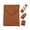 Lychee Grain Brown, variant on Slim Cash Wallet for Men - Minimalist Card Hoder - Flap Magnetic Closure - Full Grain Leather (Yellow Brown)