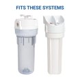 thumbnail image 4 of EcoPure EPW2F Premium Fact Universal Whole Home Filter (2 Pack), Dark Gray/Black, 4 of 4