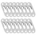 thumbnail image 1 of CATIEBYE 20pcs Silver Keyhole Hooks For Mirrors Iron Fasteners For DIY Homeowners, 1 of 6