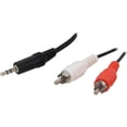 thumbnail image 5 of C2G 6Ft Value Series? One 3.5Mm Stereo Male To Two Rca Stereo Male Y-Cable, 5 of 6